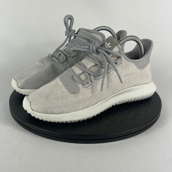 Adidas Tubular Shadow Gray Athletic Running Shoes BZ0333 Women’s Size 8.5 (7Y) - Picture 1 of 12
